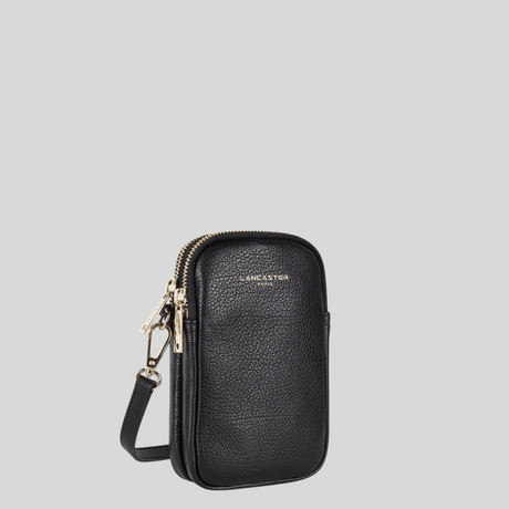 LANCASTER - Pochette smartphone - Dune- noir