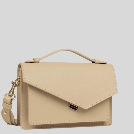 LANCASTER - Sac trotteur- Zoé- beige foncé