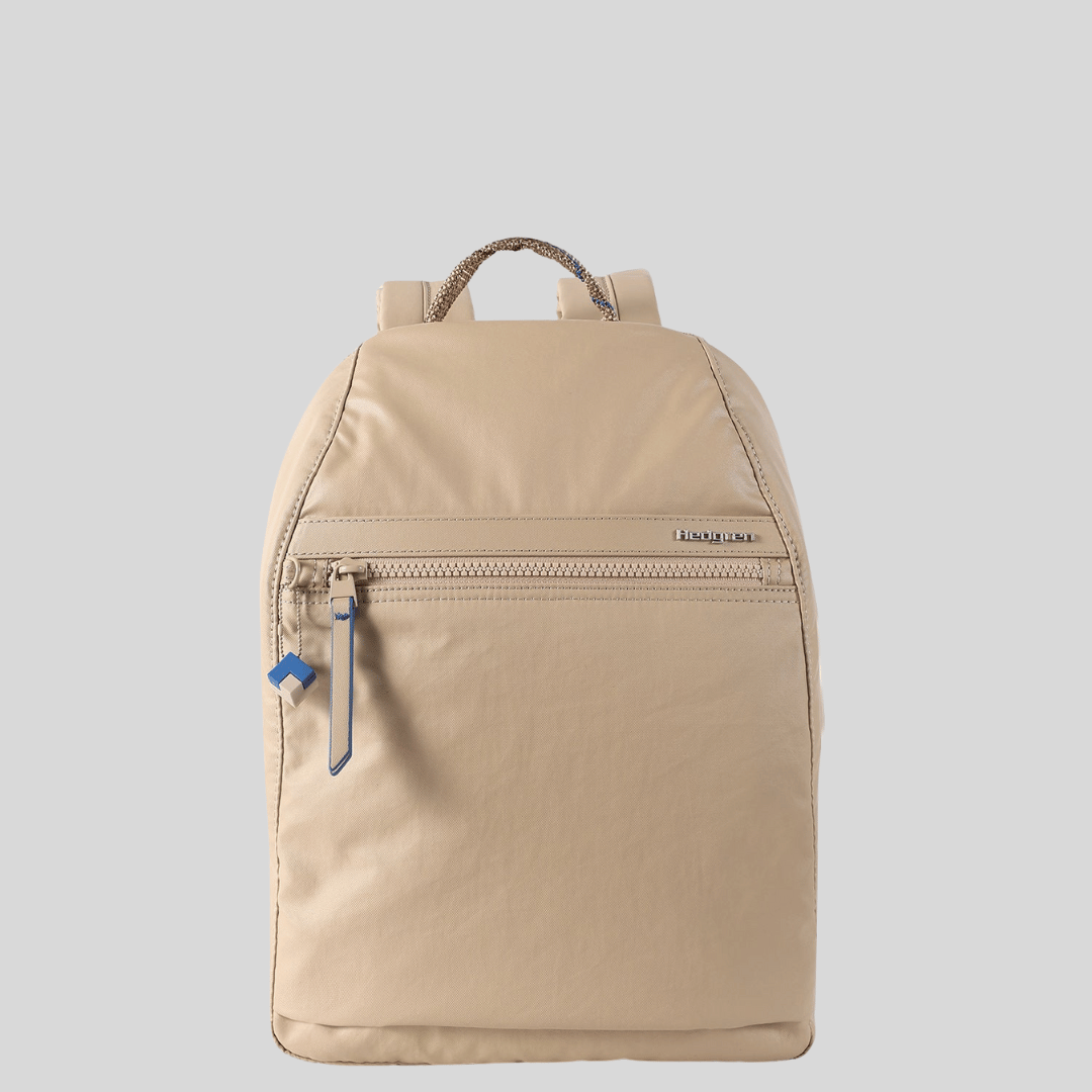 HEDGREN - Sac à dos- VOGUE L - Creased safari beige