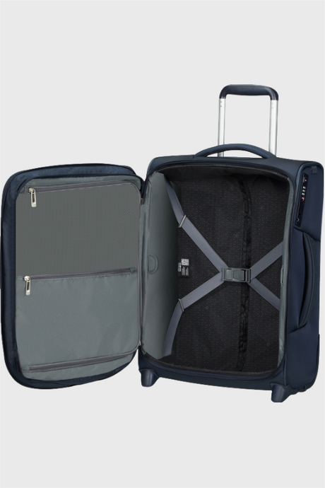 SAMSONITE -  Valise cabine tissu extensible - Respark - 55/23cm - Midnight Blue