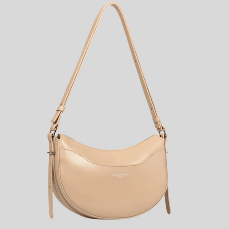 LANCASTER - Sac demi lune - Suave Ace- beige foncé