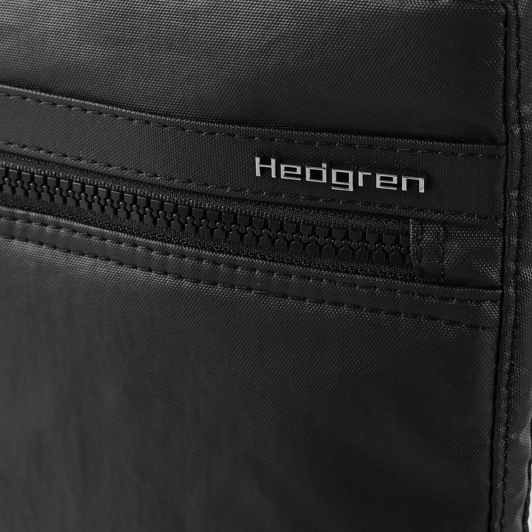 HEDGREN - Sac croisé - LEONCE - Creased black