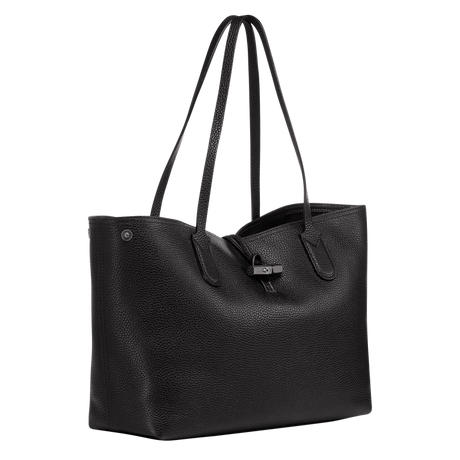 LONGCHAMP - Roseau Essential - sac porté épaule L - Noir