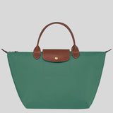 LONGCHAMP - Le pliage original - sac porté main M - Toile recyclée - Sauge