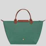 LONGCHAMP - Le pliage original - sac porté main M - Toile recyclée - Sauge