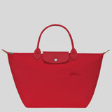 LONGCHAMP - Sac à main M - Le Pliage Green - Tomate