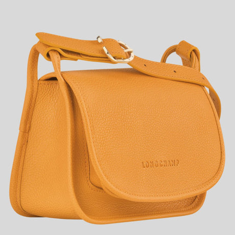 LONGCHAMP - Sac bandoulière S - Le Foulonné cuir - Abricot