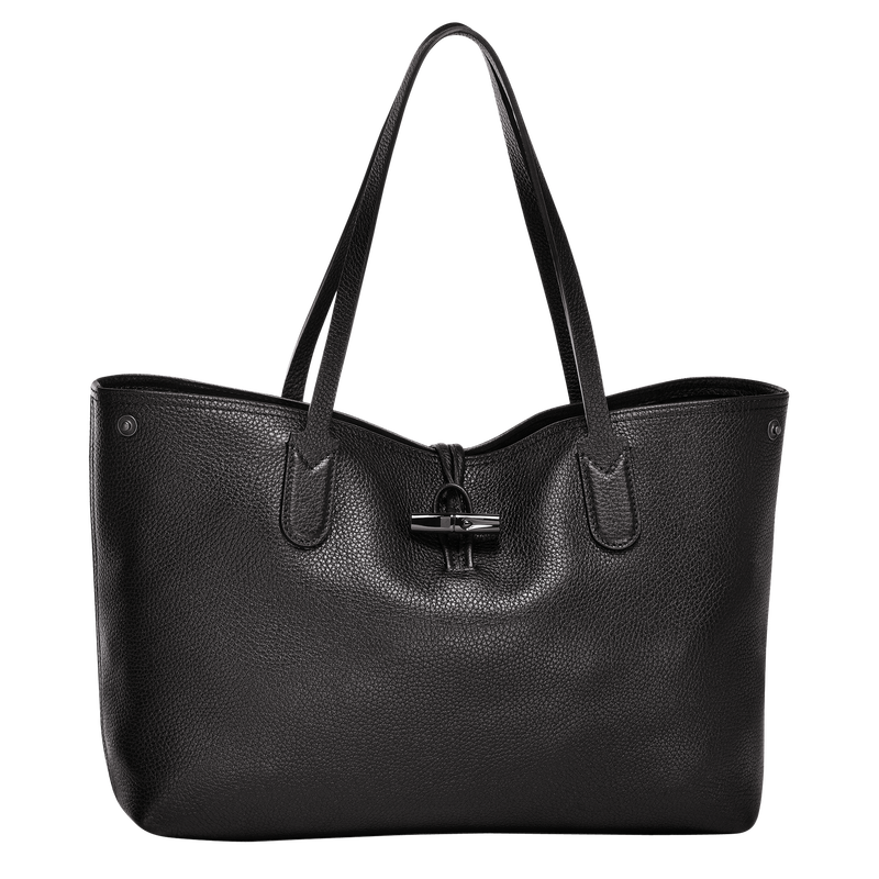 LONGCHAMP - Roseau Essential - sac porté épaule L - Noir