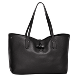 LONGCHAMP - Roseau Essential - sac porté épaule L - Noir