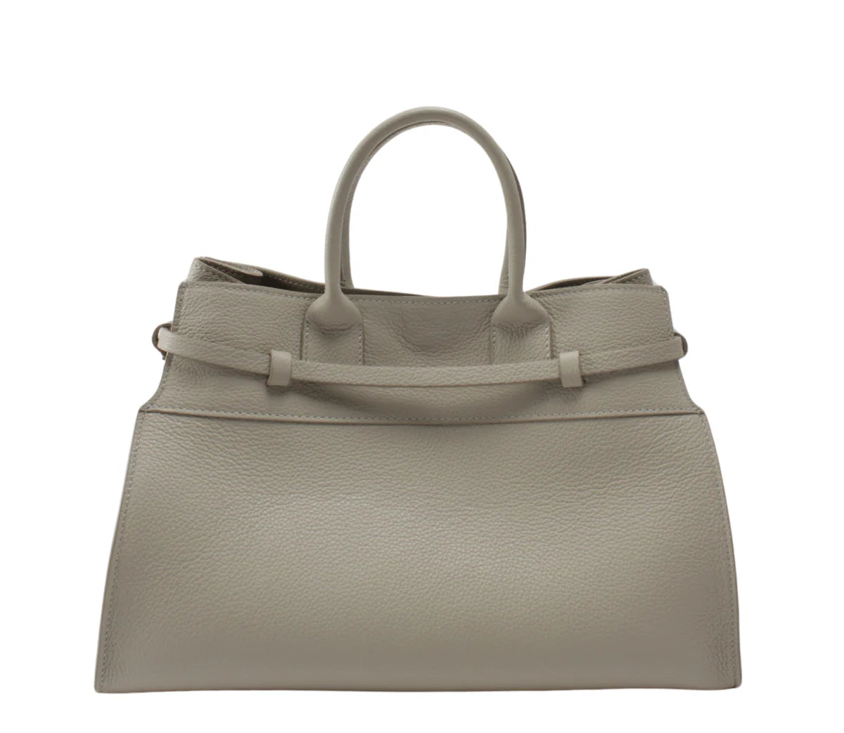 Christian Villa Milano- Gwen sac cuir grainé taupe clair