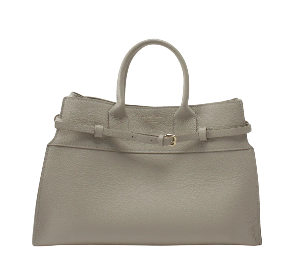 Christian Villa Milano- Gwen sac cuir grainé taupe clair