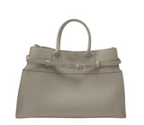 Christian Villa Milano- Gwen sac cuir grainé taupe clair