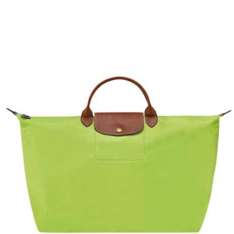 Sac Le Pliage Original sac de voyage L Longchamp couleur vert clair