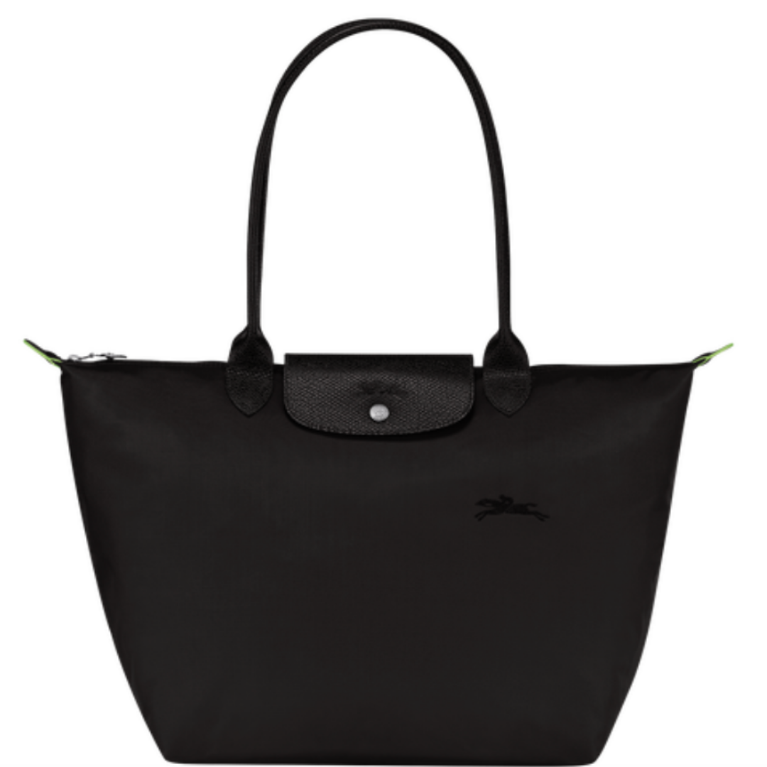 Sac shopping Le Pliage Green Longchamp couleur noir