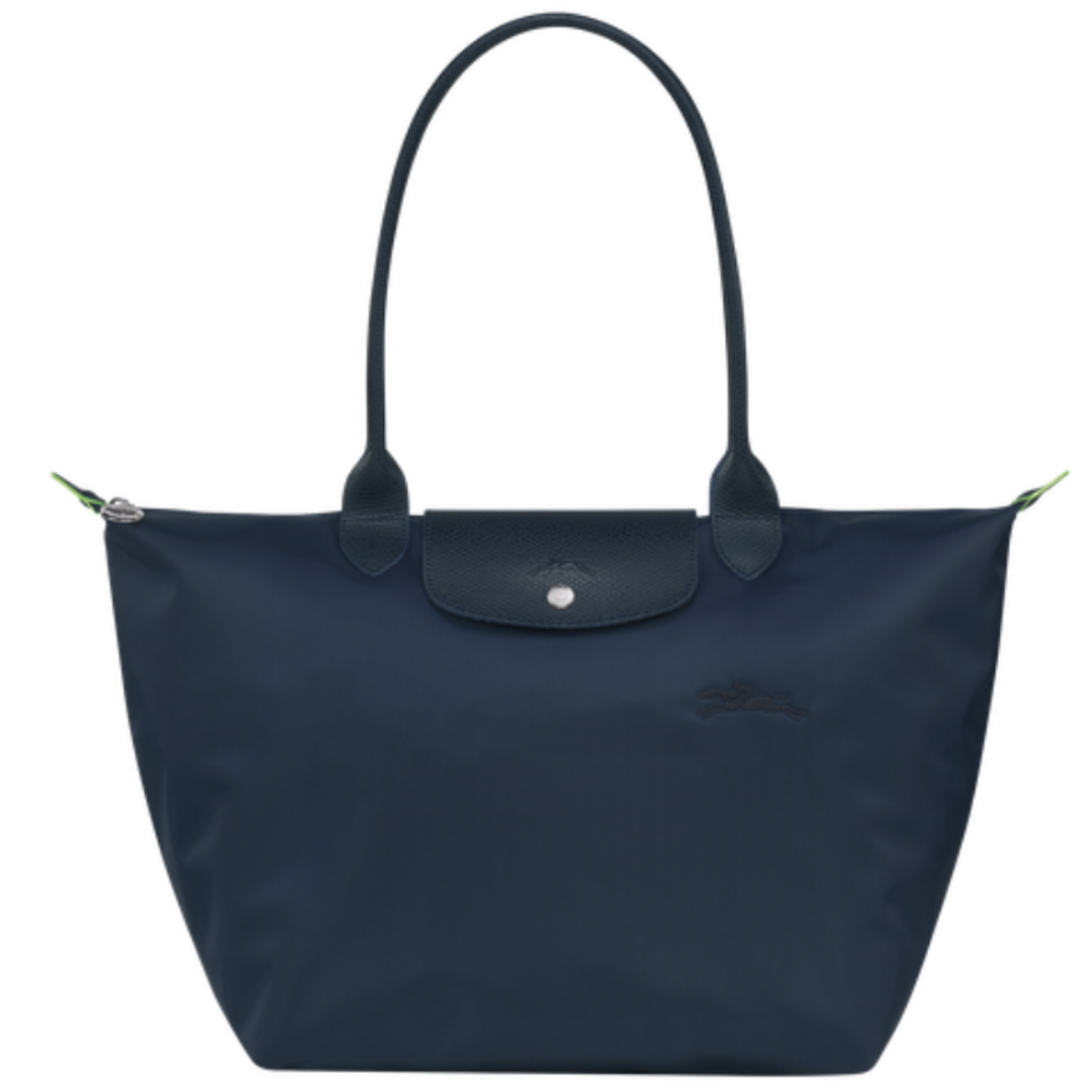 LONGCHAMP Le Pliage Green Sac porte epaule S Navy BAGADIE PARIS