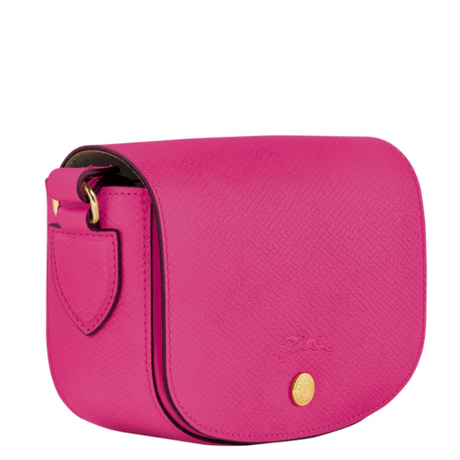 Petit sac bandoulière LONGCHAMP gamme Epure couleur rose fuchsia