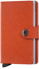 SECRID - Porte cartes Miniwallet Crisple - Orange BAGADIE PARIS