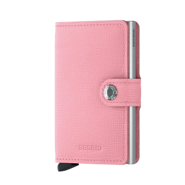 SECRID - Porte cartes Miniwallet Crisple - Rose BAGADIE PARIS