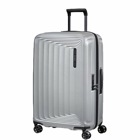 SAMSONITE - valise extensible 69cm - Nuon - silver BAGADIE PARIS