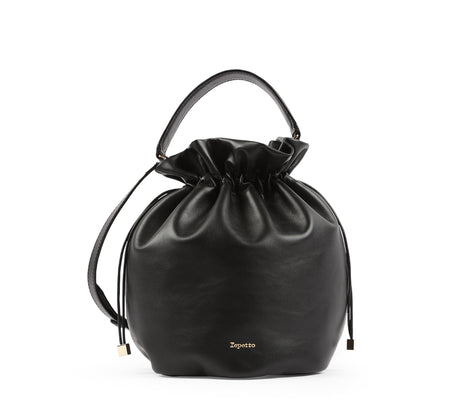 REPETTO - Sac seau Nouvel Air - Noir BAGADIE PARIS