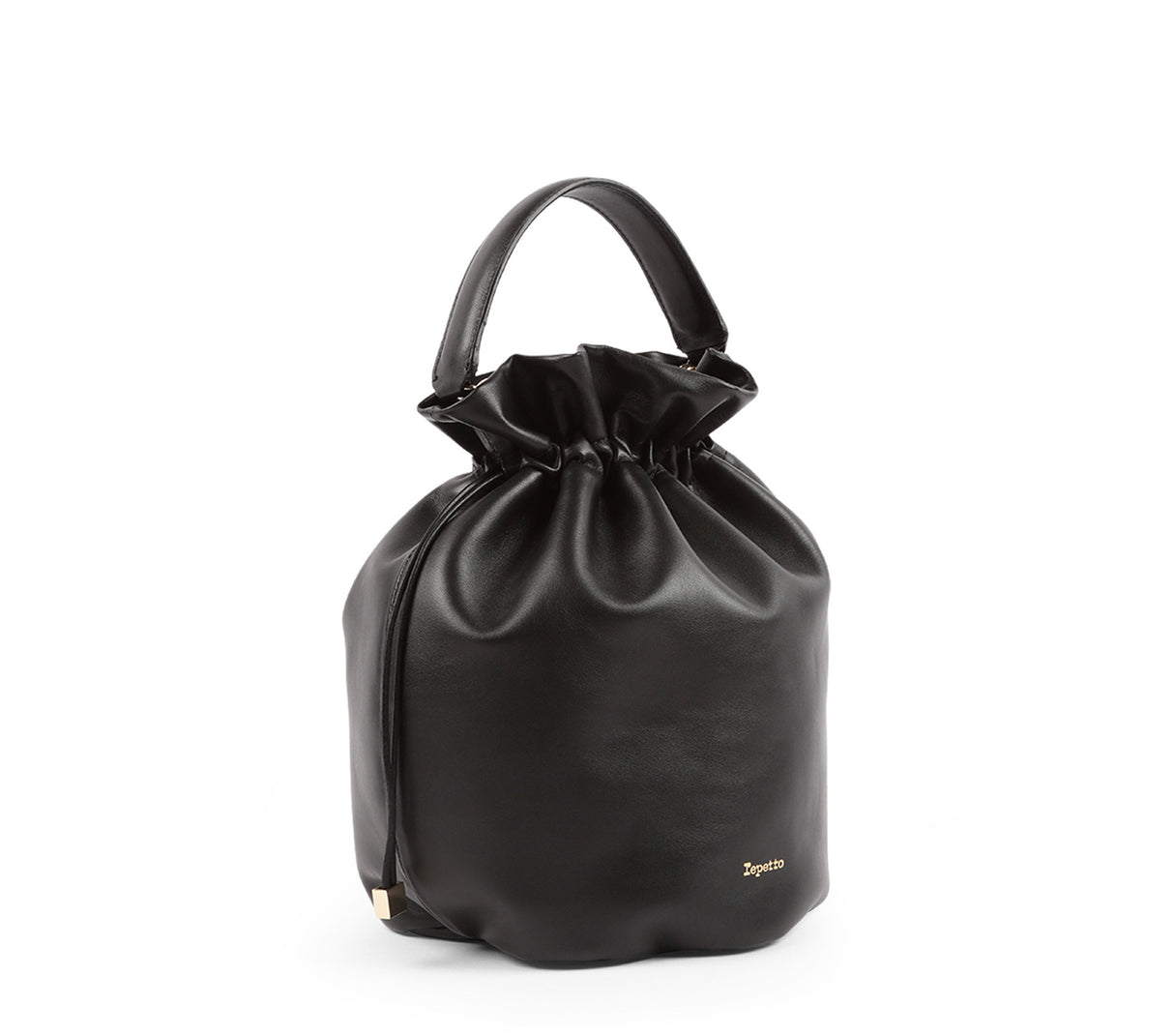 REPETTO - Sac seau Nouvel Air - Noir BAGADIE PARIS