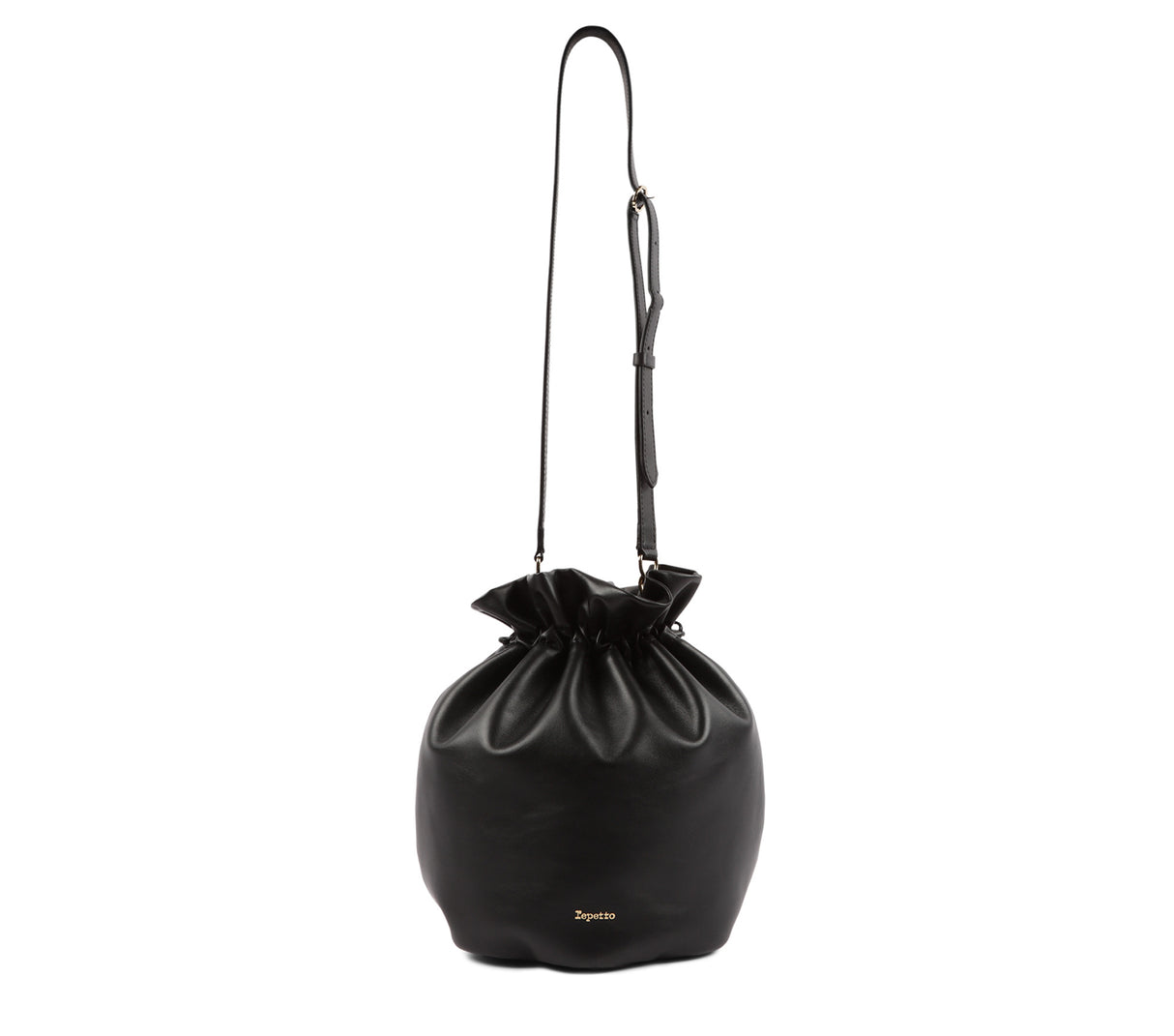 REPETTO - Sac seau Nouvel Air - Noir BAGADIE PARIS