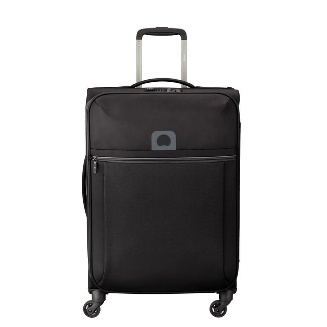 DELSEY Valise 67 cm Brochant - Noir BAGADIE PARIS