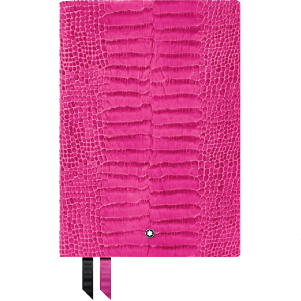 MONTBLANC Carnet Impression croco - Fuchsia BAGADIE PARIS